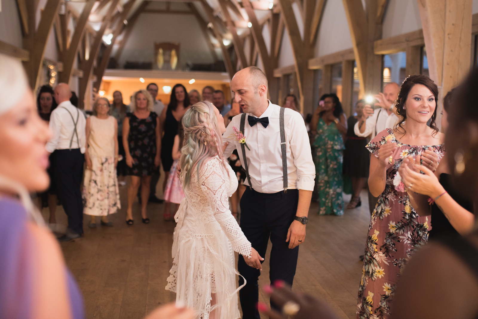 The Mill barns - the first dance