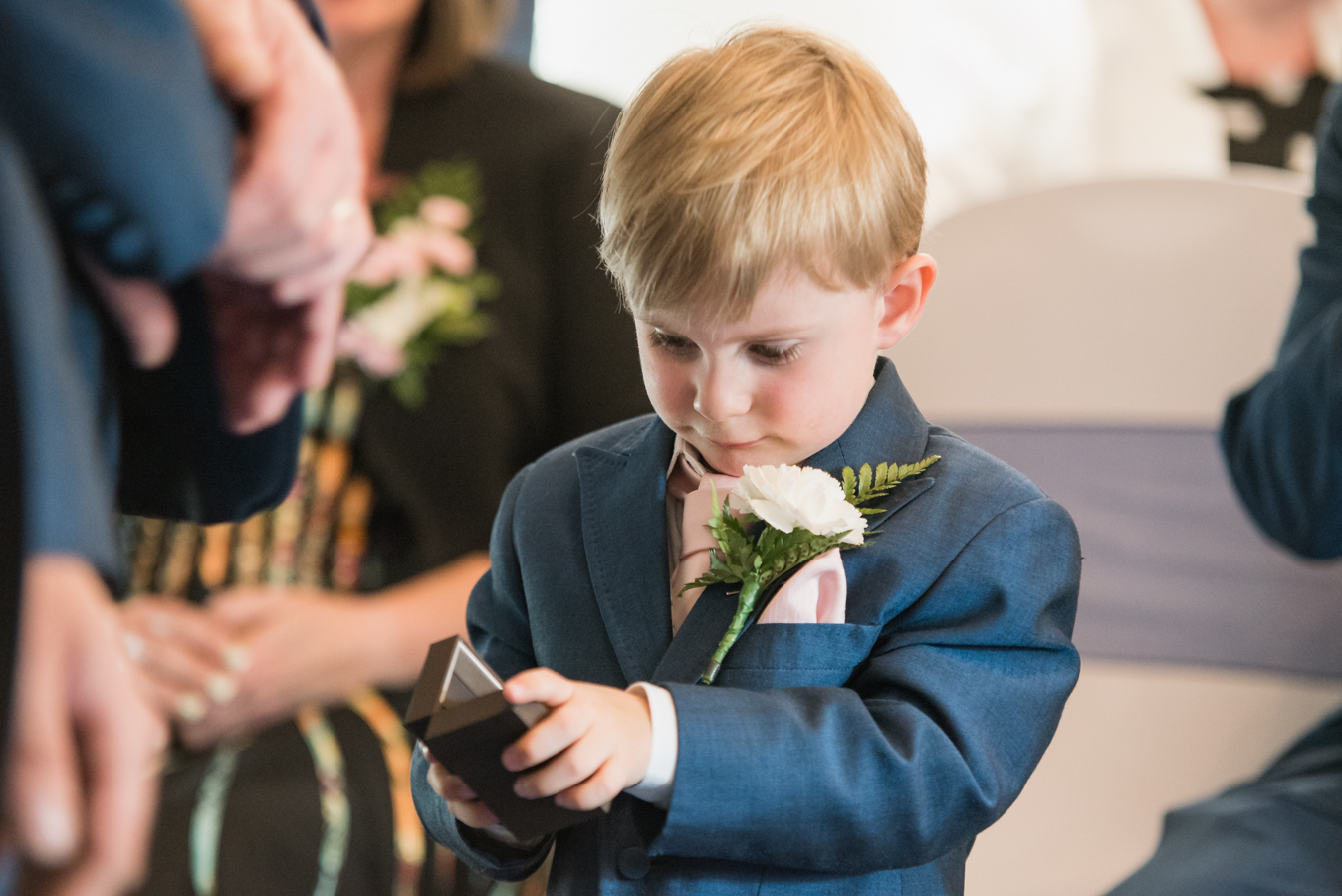 page boy at windmill village hotel by mk wedding photography